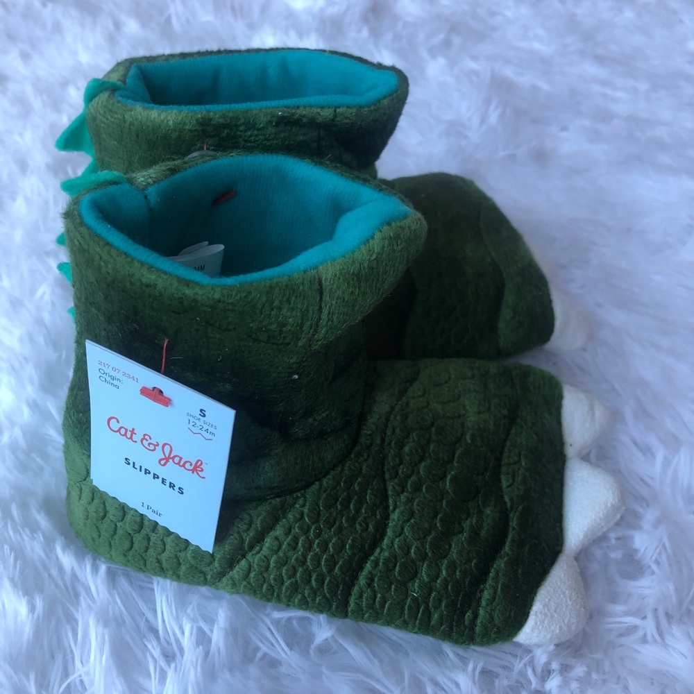 Dinosaur feet slippers Baby 12-24 months - Picture 5 of 9